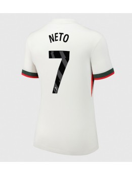 Chelsea Pedro Neto #7 Replika Borta Kläder Dam 2025-26 Kortärmad